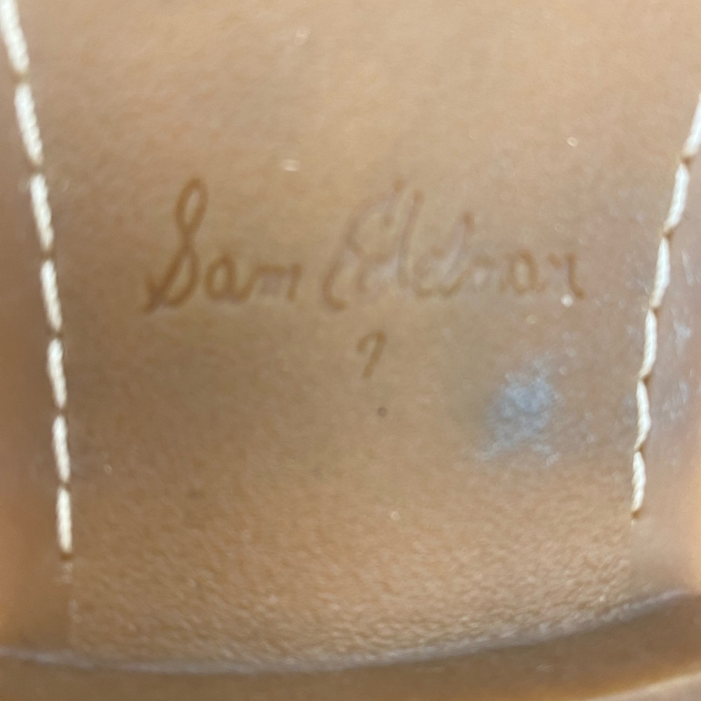 Sam Edelman Beige Suede Loafers - Picture 3 of 3